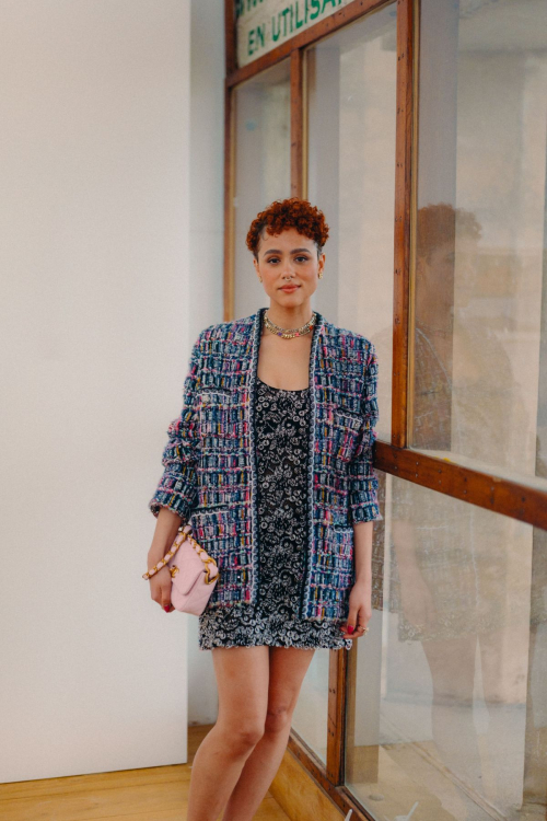 Nathalie Emmanuel Chanel Cruise 2024-2025 Show Portrait 1