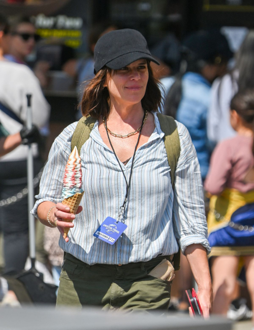 Neve Campbell Out at Universal Studios 5