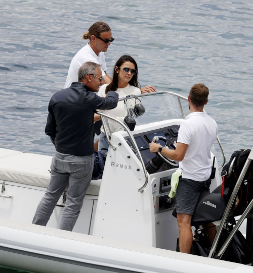 Olga Fonda Boarding a Boat in Ibiza 3