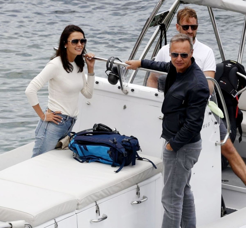 Olga Fonda Boarding a Boat in Ibiza 4