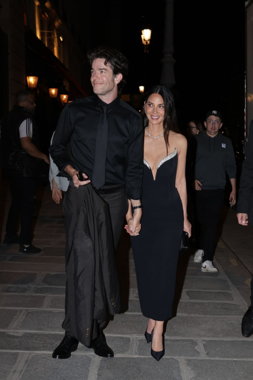 Olivia Munn and John Mulaney Leave Vogue World Afterparty in Paris 1