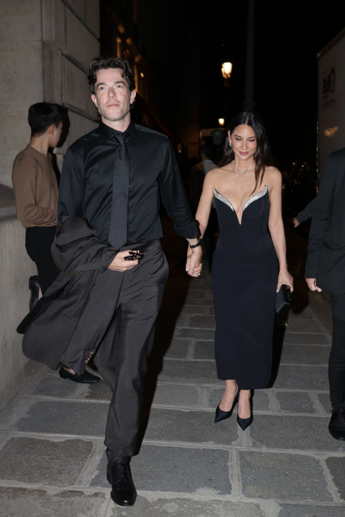 Olivia Munn and John Mulaney Leave Vogue World Afterparty in Paris 5