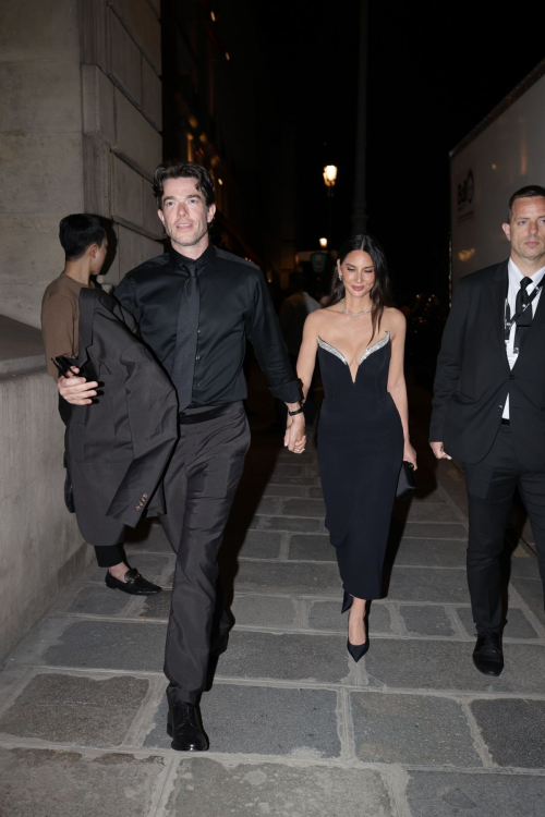 Olivia Munn and John Mulaney Leave Vogue World Afterparty in Paris 6