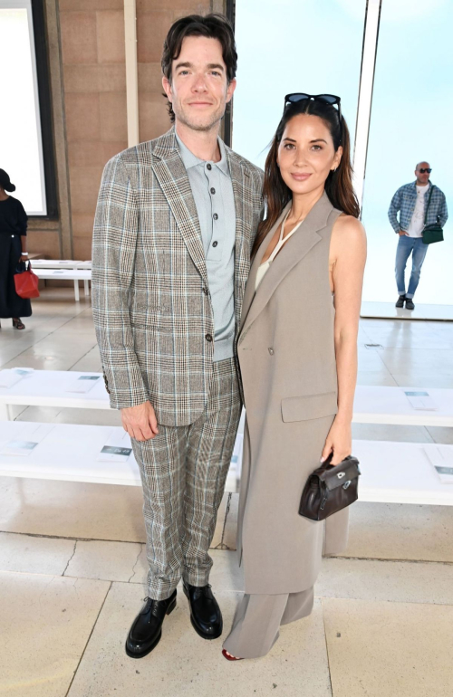 Olivia Munn at Hermes SS25 Menís Show at Paris Fashion Week