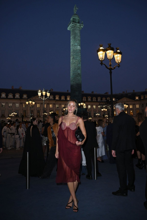 Olivia Ponton Arrives at Vogue World Paris 3