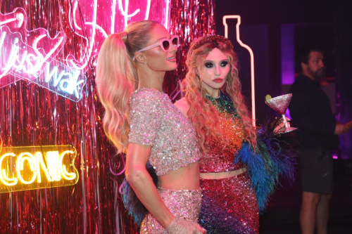 Paris Hilton and Stacey Bendet at Pride Party in New York 6