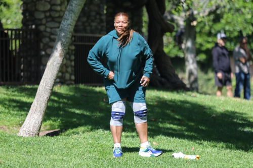 Queen Latifah Celebrates Father