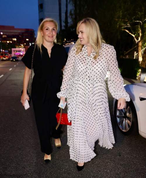 Rebel Wilson and Ramona Agruma Leaves Dinner Date at San Vicente Bungalows in West Hollywood 4