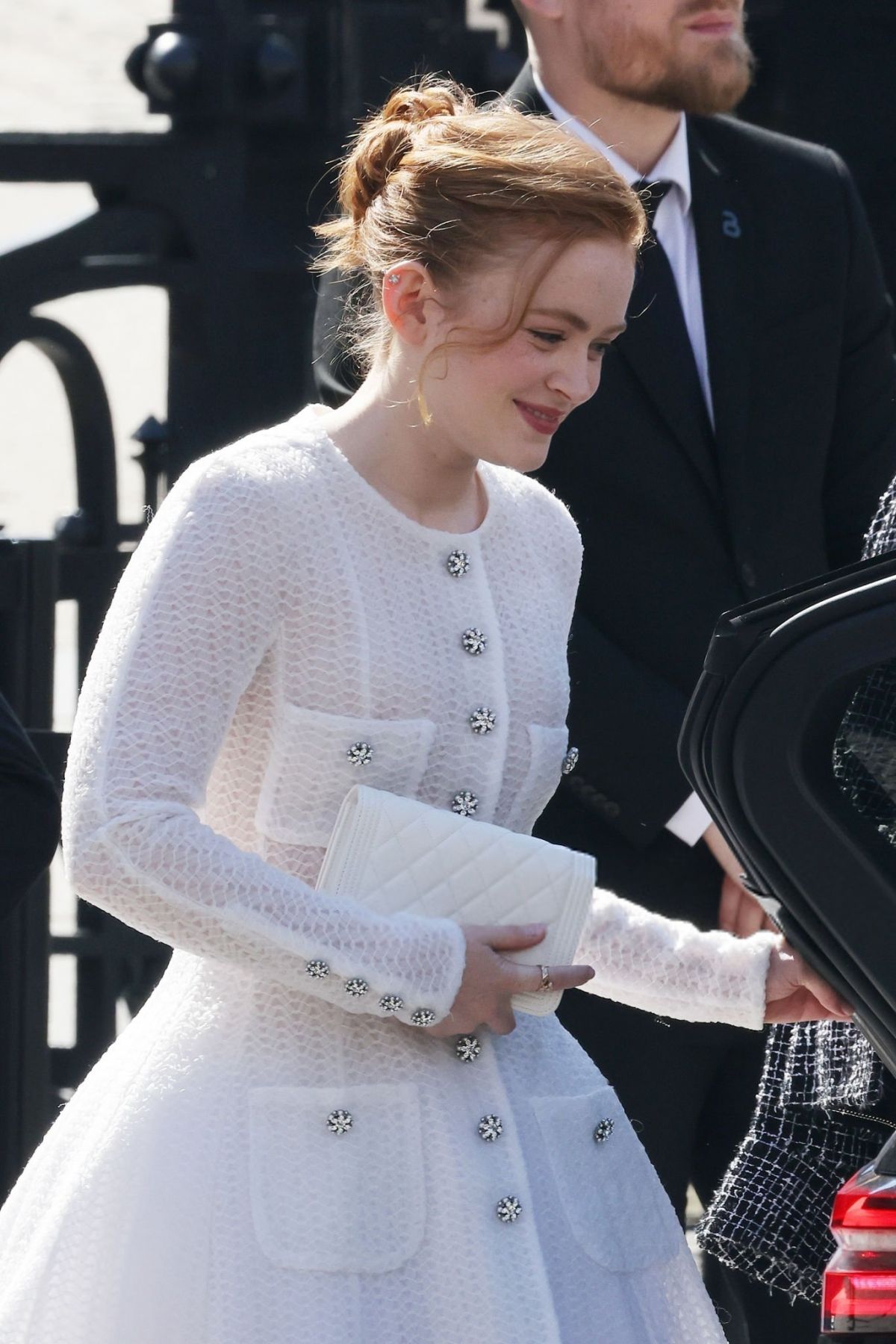 Sadie Sink at Haute Couture Fall/Winter 2024/25 Show at Paris Fashion Week