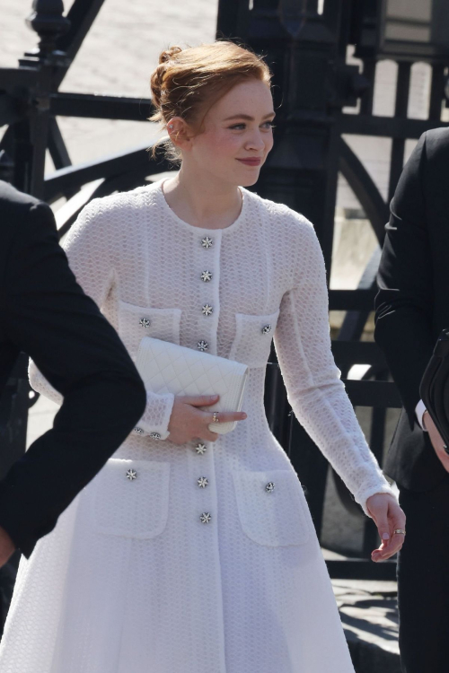 Sadie Sink at Haute Couture Fall/Winter 2024/25 Show at Paris Fashion Week 1