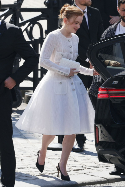 Sadie Sink at Haute Couture Fall/Winter 2024/25 Show at Paris Fashion Week 3