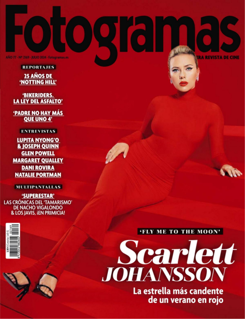 Scarlett Johansson in Fotogramas Magazine July 2024