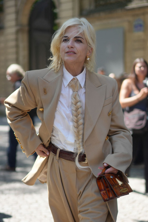 Selma Blair at Schiaparelli Show in Paris 3