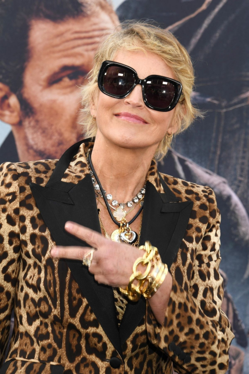 Sharon Stone at The Bikeriders Premiere at TCL Chinese Theater in Hollywood 3