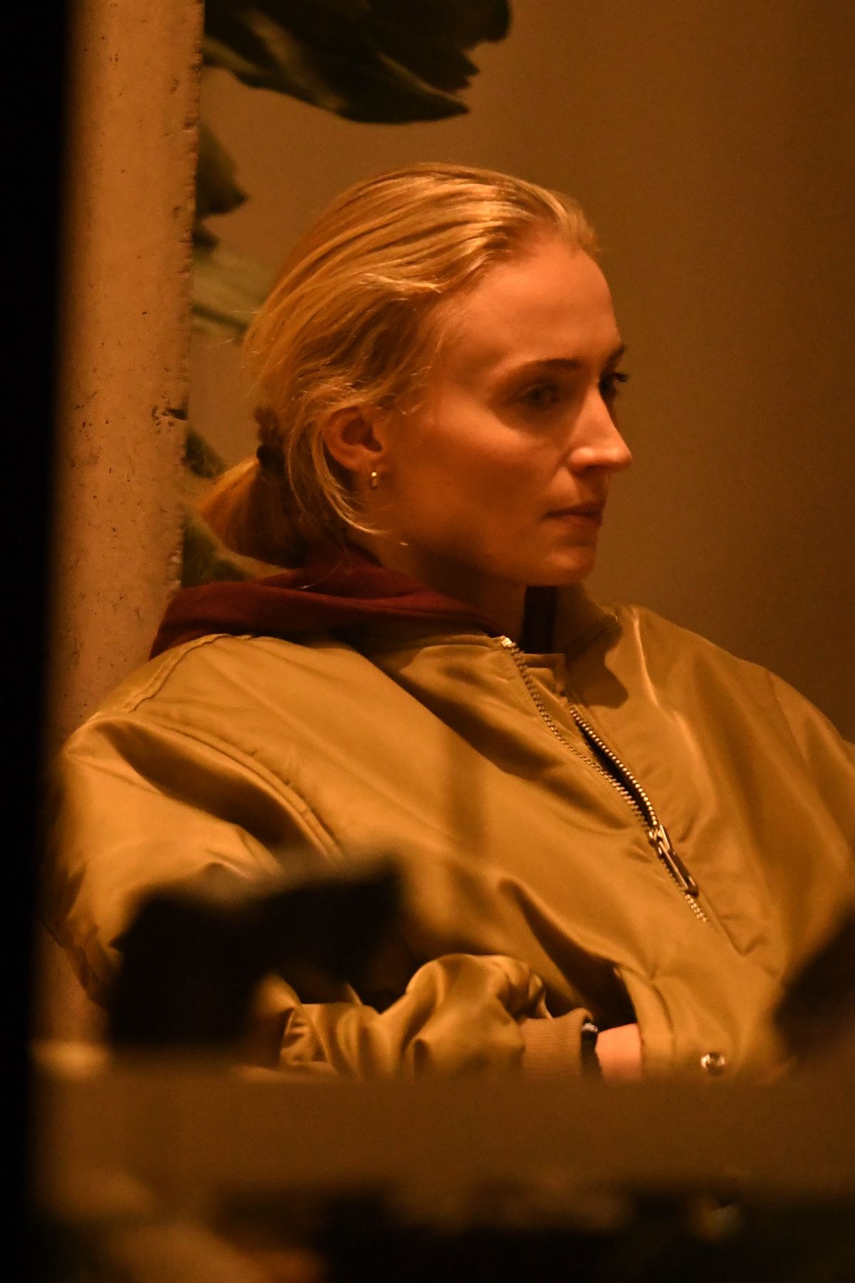 Sophie Turner on the Set of New Thriller Series Haven in London