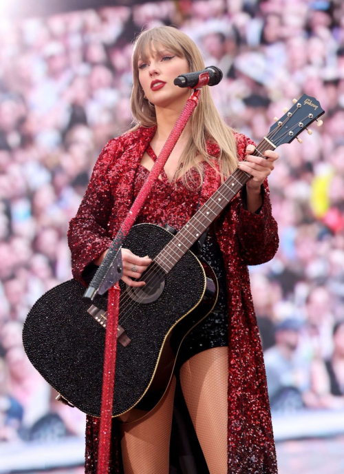 Taylor Swift Performs at The Eras Tour at Wembley Stadium in London 10