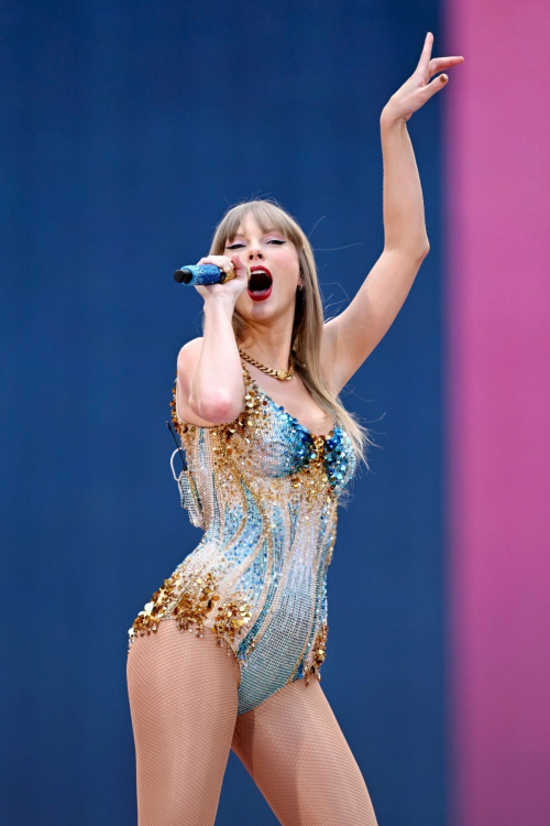 Taylor Swift Performs at The Eras Tour at Wembley Stadium in London 2