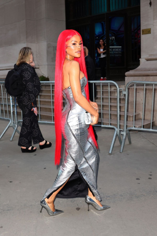 Teyana Taylor Arrives at a MAC Event in New York - June 2024 2