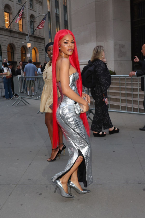 Teyana Taylor Arrives at a MAC Event in New York - June 2024 6