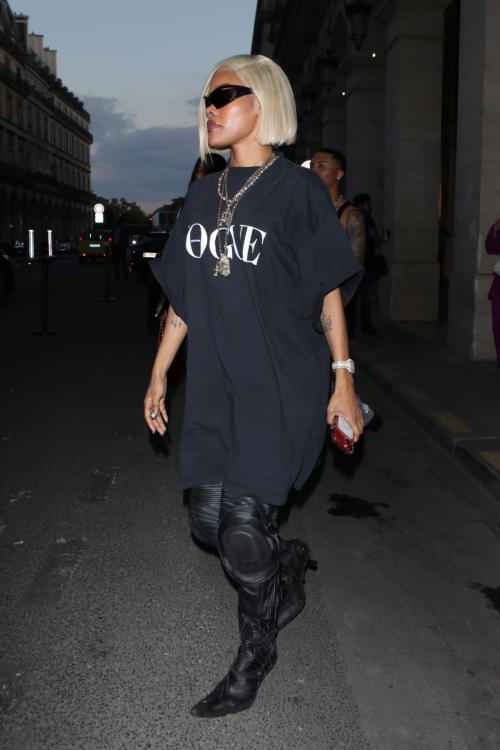 Teyana Taylor Night Out Paris Fashion Week