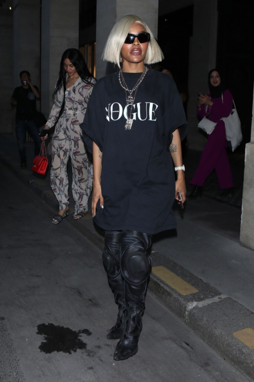 Teyana Taylor Night Out Paris Fashion Week 3