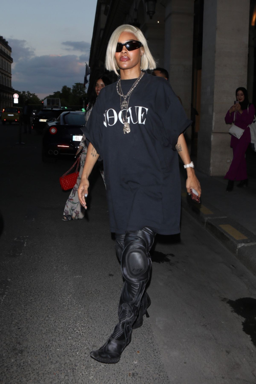 Teyana Taylor Night Out Paris Fashion Week 6