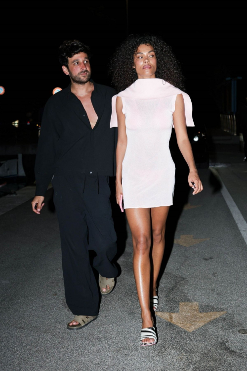 Tina Kunakey Jacquemus Afterparty Capri 1