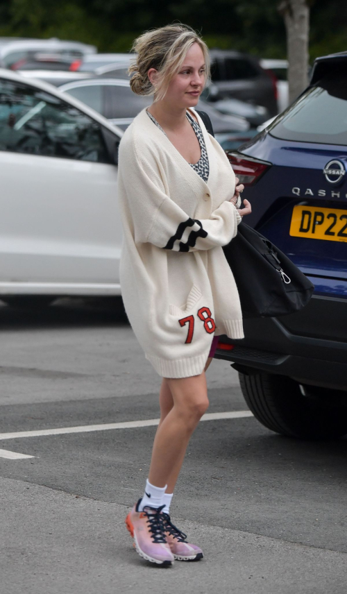 Tina O'Brien Leaves Gym in Manchester