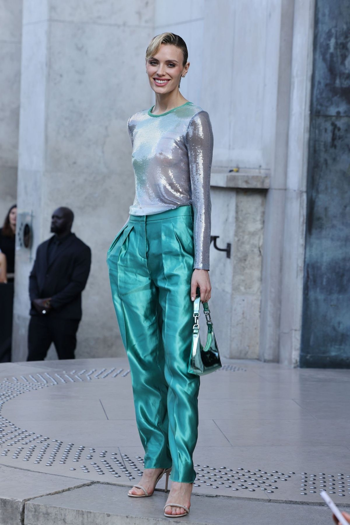 Wallis Day Giorgio Armani Prive Haute Couture Fall Winter Show Paris