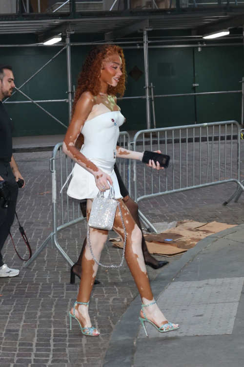 Winnie Harlow Arrives at a MAC Event in New York - June 2024 5