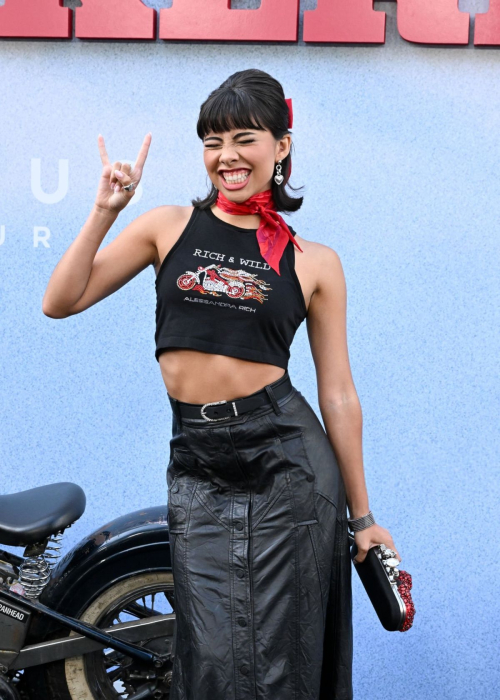 Xochitl Gomez at The Bikeriders Premiere at TCL Chinese Theatre in Hollywood 6