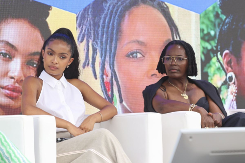 Yara Shahidi and Keri Shahidi at Panel on Black Women