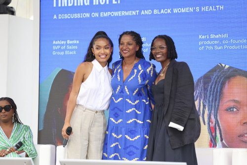 Yara Shahidi and Keri Shahidi at Panel on Black Women