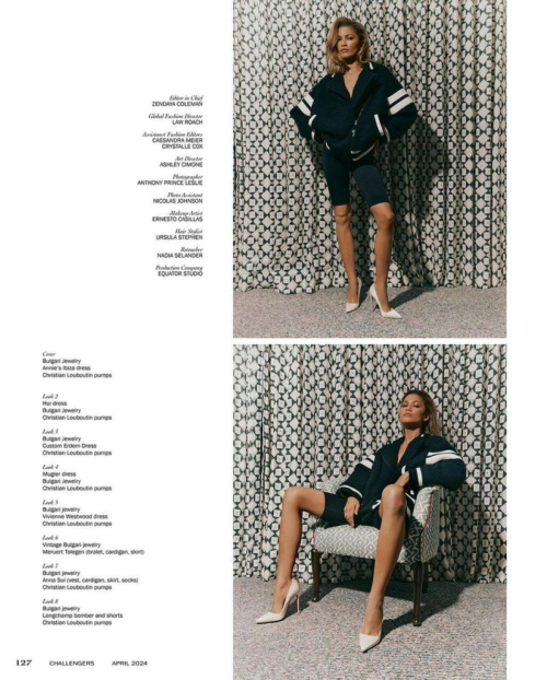 Zendaya for Challengers Magazine 4