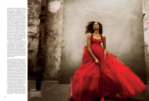 Zendaya in Vogue Magazine 1