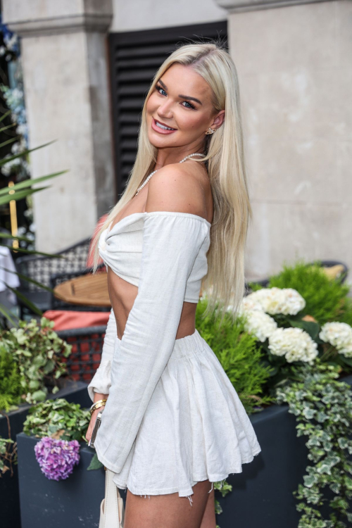 Abbie Quinnen at Summer Party for Haircare Brand Batiste at Radio Rooftop Bar in London 1