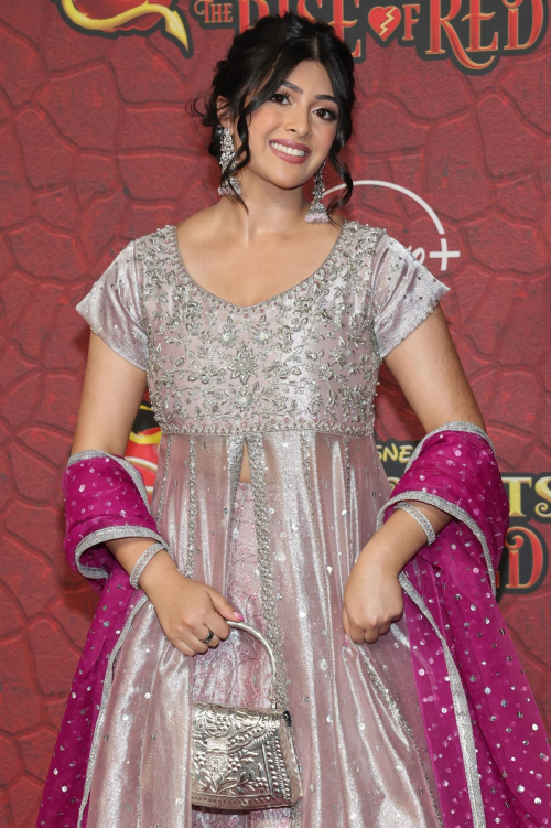 Aiza Aslam at Descendants The Rise Of Red Premiere Walt Disney Studios Burbank 3