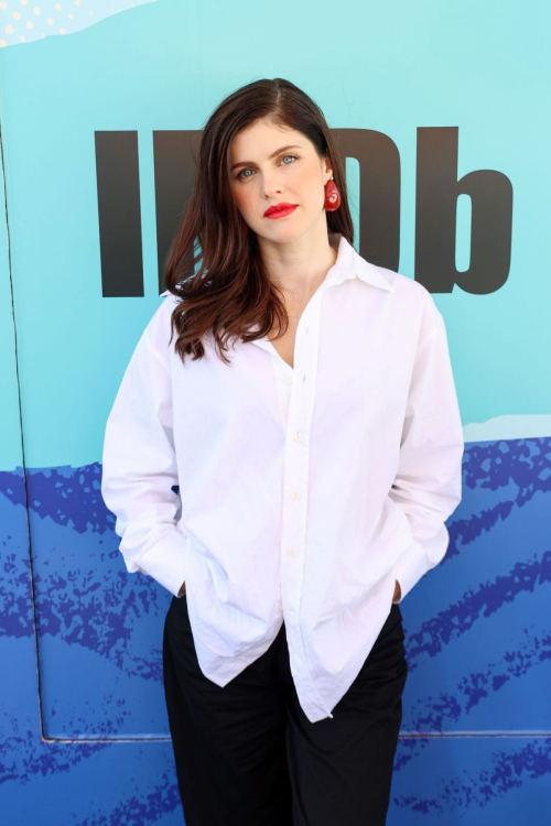 Alexandra Daddario at IMDboat at San Diego Comic-Con