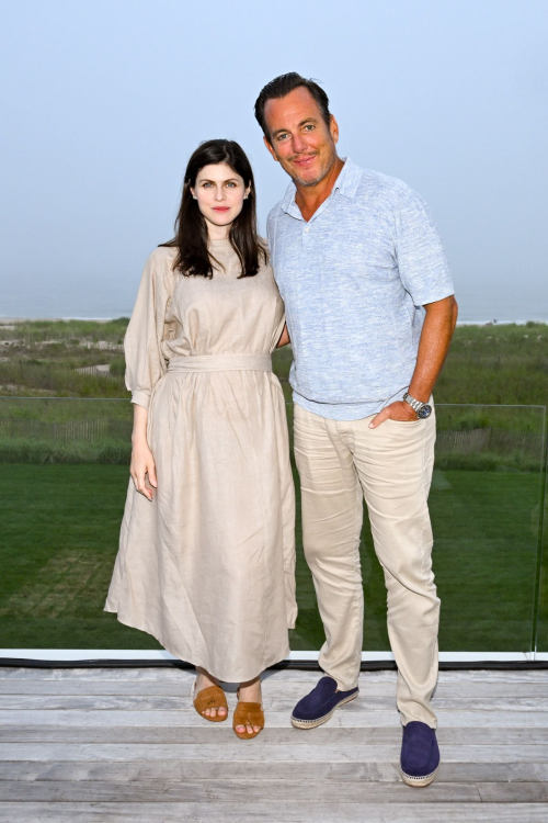 Alexandra Daddario at Loro Piana Celebrates Its Resort Collection Southampton 2