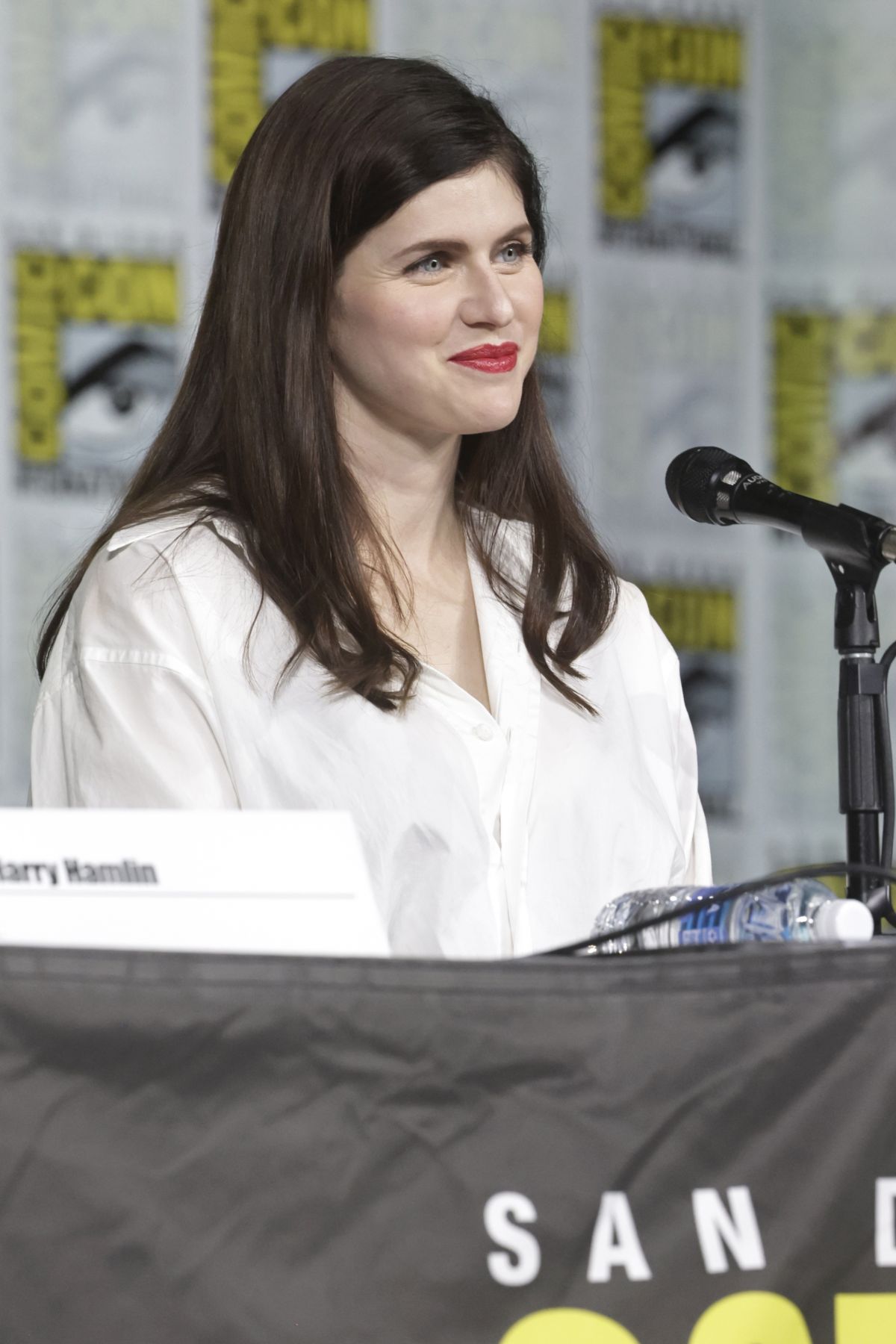 Alexandra Daddario at Mayfair Witches Panel at San Diego Comic-Con