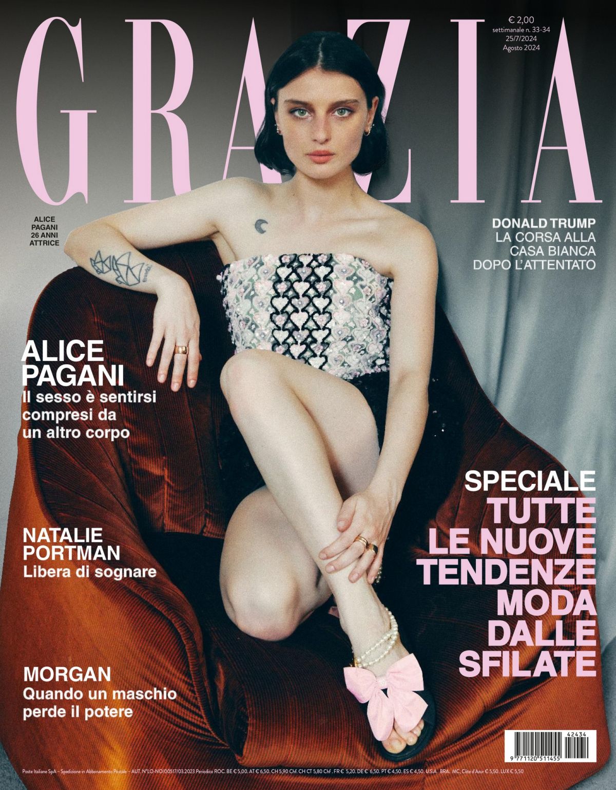 Alice Pagani for Grazia Italy