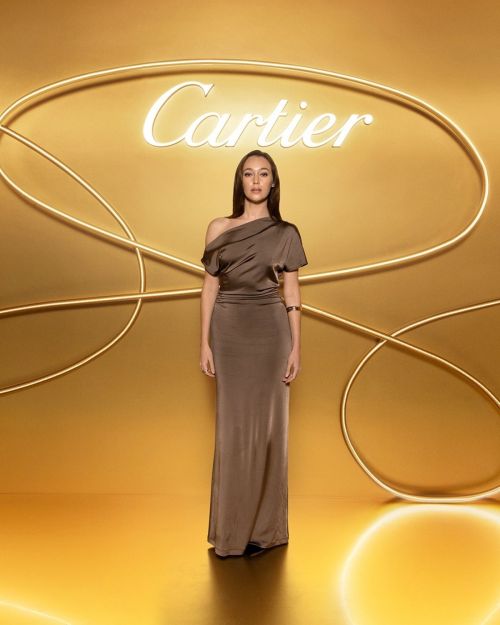 Alycia Debnam-Carey attends at Cartier Trinity 100 Celebration 2024 in Singapore