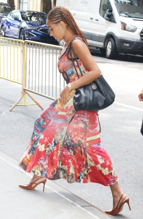 Amandla Stenberg Arrives at The View in New York 2