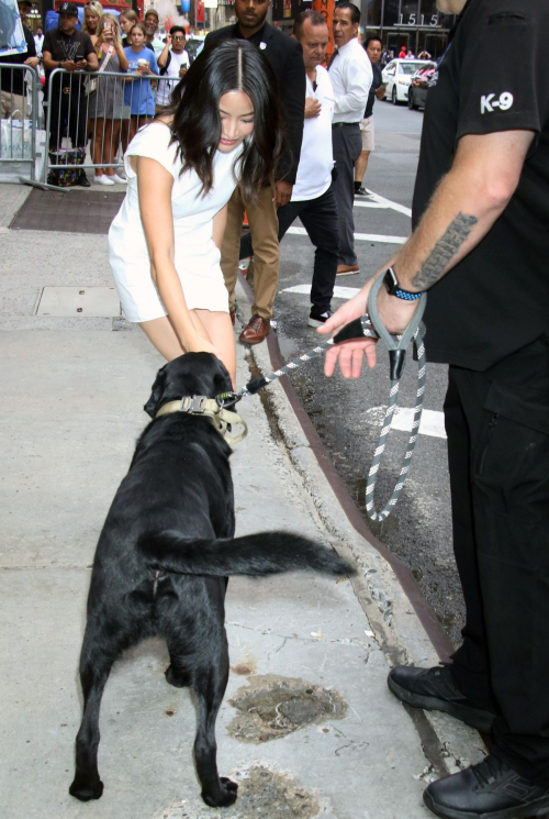 Anna Sawai Arrives at Good Morning America in New York 3