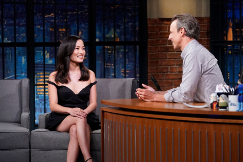 Anna Sawai Late Night with Seth Meyers 1