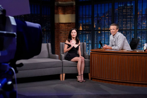 Anna Sawai Late Night with Seth Meyers 2