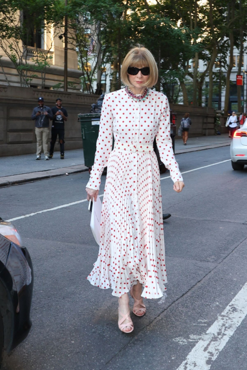 Anna Wintour Marc Jacobs Fashion Show New York 4