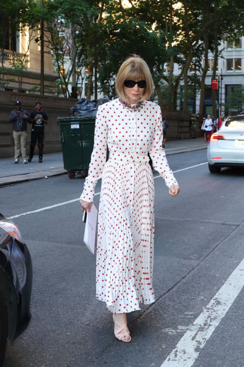 Anna Wintour Marc Jacobs Fashion Show New York 5