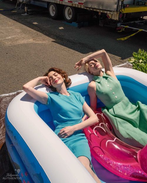 Anne Hathaway and Jessica Chastain Photoshoot for Hollywood Authentic, July 2024 5