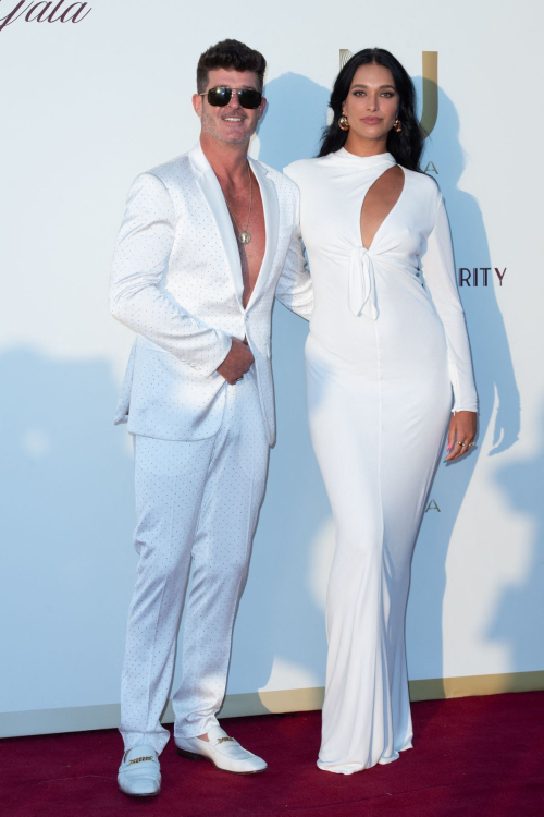 April Love Geary at Knights of Charity Gala Photocall at Chateau de la Croix des Gardes in Cannes 2